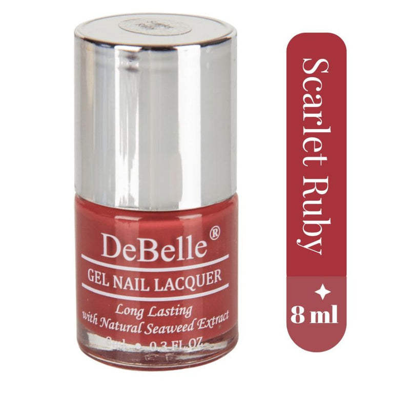 DeBelle Gel Nail Lacquers combo of 4 Cinnamon Pastels