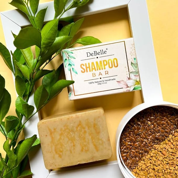 DeBelle Shampoo Bar - Natural Solid Shampoo Bar
