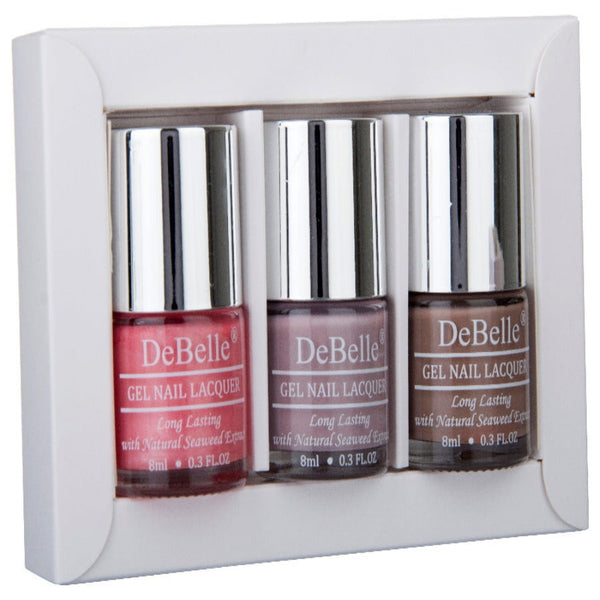 DeBelle Mademoiselle Gift Set Miss Bliss, Vintage Frost, Coco Bean - DeBelle Cosmetix Online Store