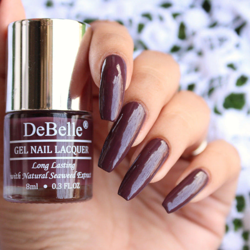 carry on - dark burgundy nail polish & nail color - essie