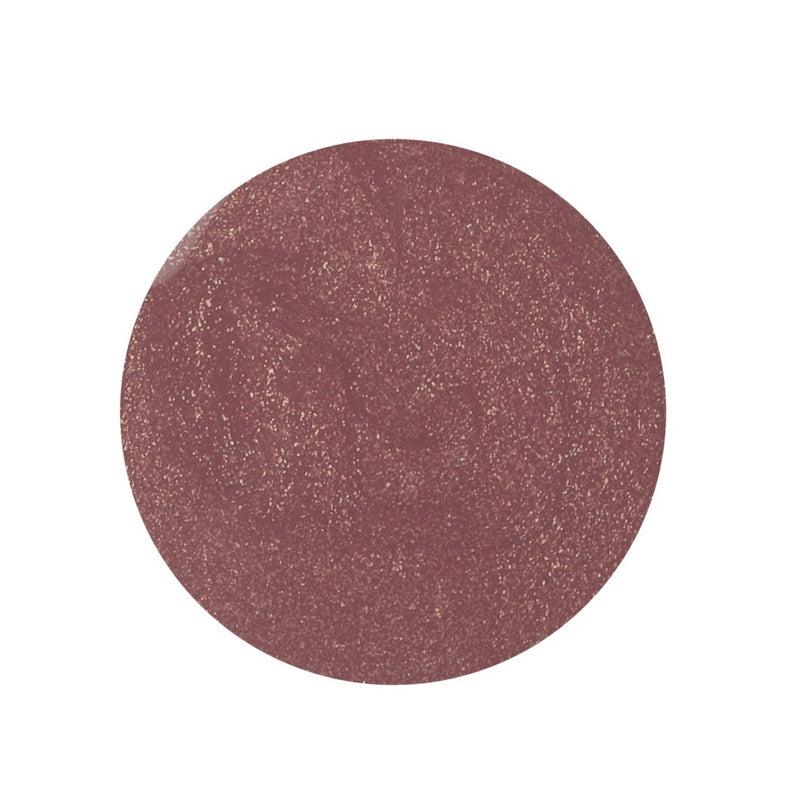Droplet of Mauve with Micro Shimmer Nail polish from Debelle has white background