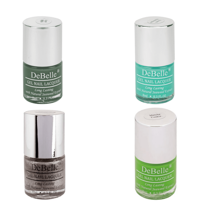 DeBelle Gel Nail Lacquers - Green Slushy Skittles - DeBelle Cosmetix Online Store