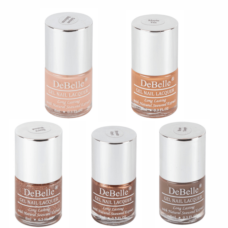 DeBelle Gel Nail Lacquers - Caramel Chocolate Skittles - DeBelle Cosmetix Online Store