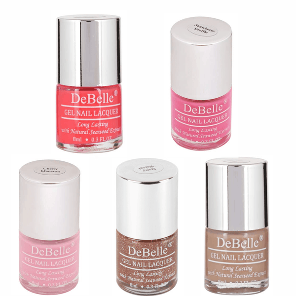 DeBelle Gel Nail Lacquers - Cotton Candy Skittles - DeBelle Cosmetix Online Store