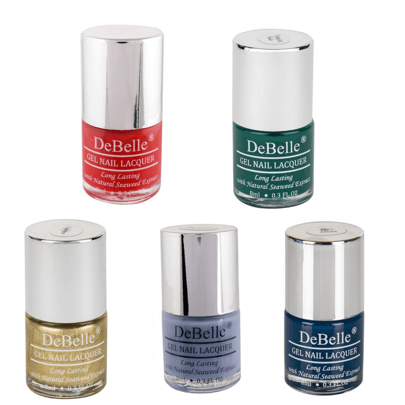 DeBelle Gel Nail Lacquers - Sparkling Passion Skittles - DeBelle Cosmetix Online Store