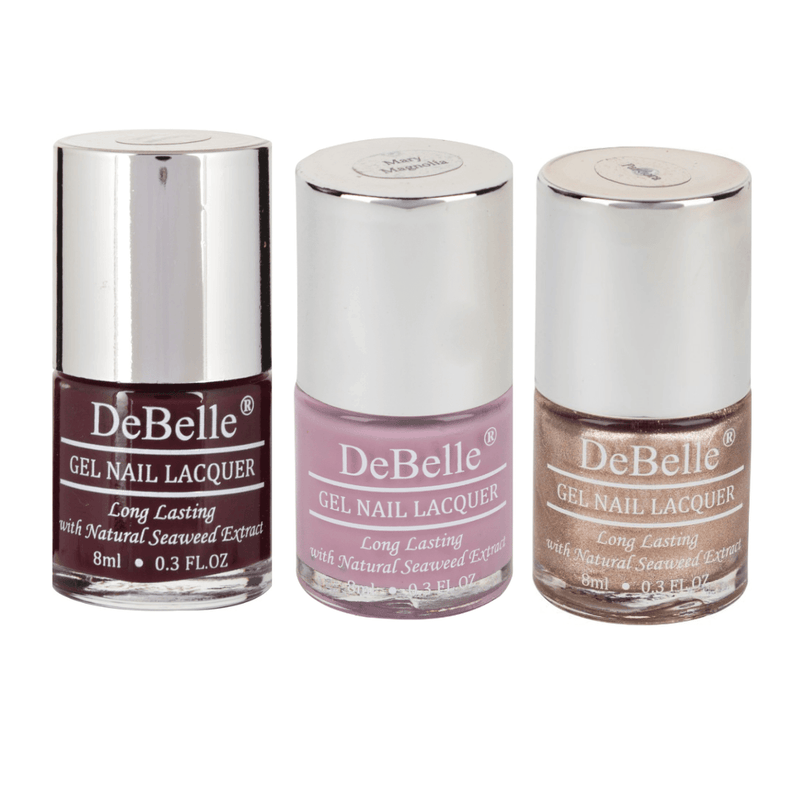 DeBelle Gel Nail Lacquers - Plum Smoothie Skittles - DeBelle Cosmetix Online Store