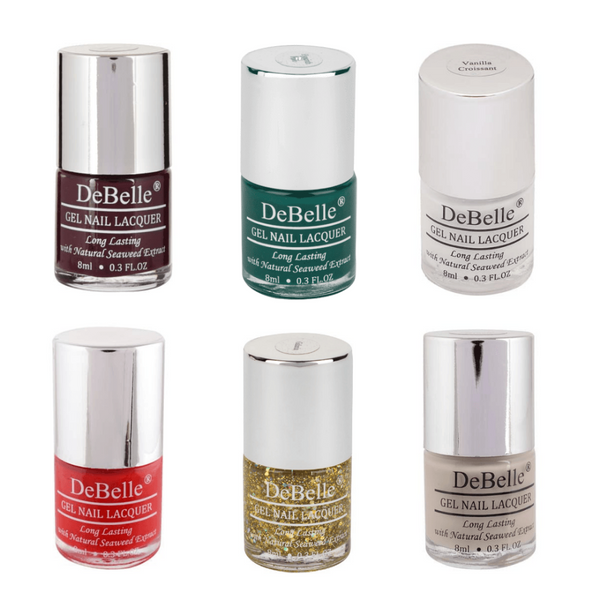 DeBelle Gel Nail Lacquers - Raspberry Fizz Skittles - DeBelle Cosmetix Online Store