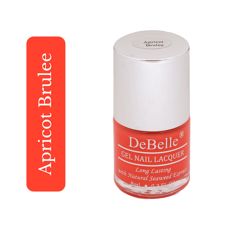 Whichever is the season DeBelle gel nail color Apricot Brulee  always matches. Available at DeBelle Cosmetix online store.