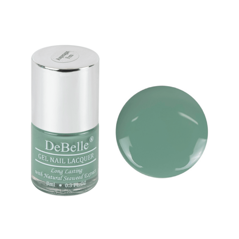 If you want a exclusive shade the DeBelle gel nail color Asparagus Fern the sea green shade is your choice,. Buy at DeBelle Cosmetix online store. 