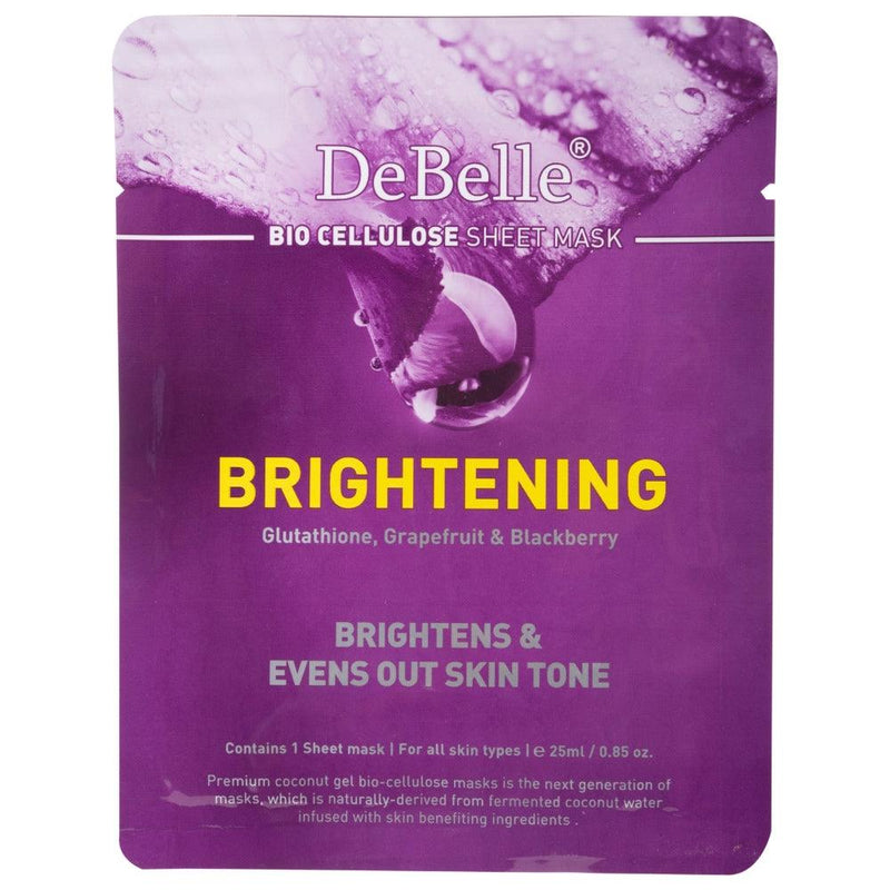 DeBelle Bio Cellulose Face Sheet Mask - Brightening - DeBelle Cosmetix Online Store