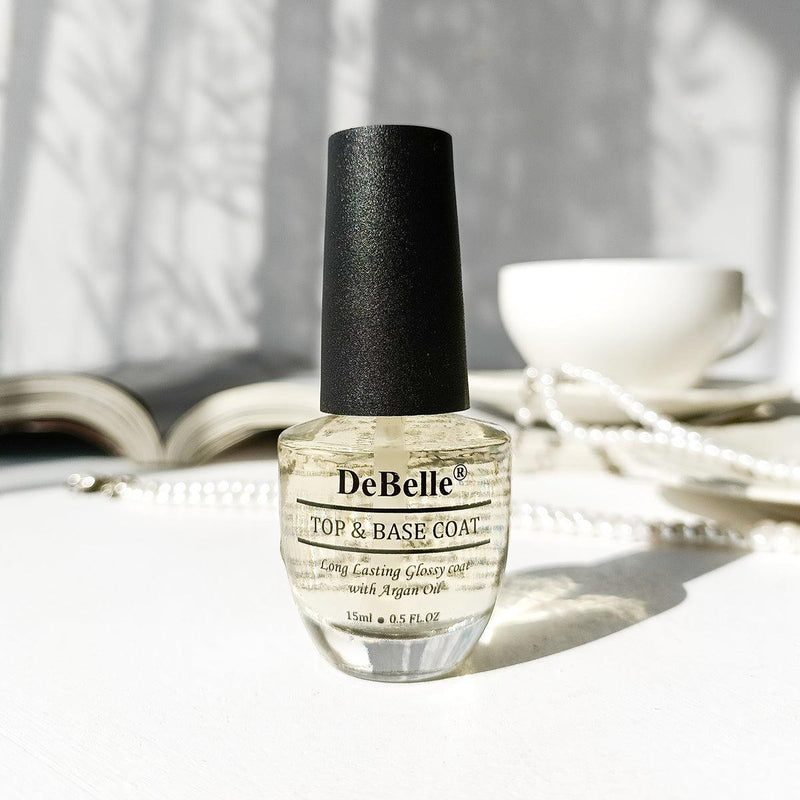 DeBelle Nail Polish Top & Base Coat 15ml - DeBelle Cosmetix Online Store