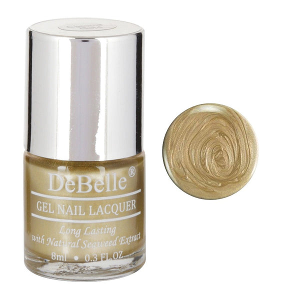 Get this Debelle Gel Nail Polish Chrome Gold .Paint your nails with this bright gold color and set the trend. Buy at Debelle  Cosmetix Online Store.