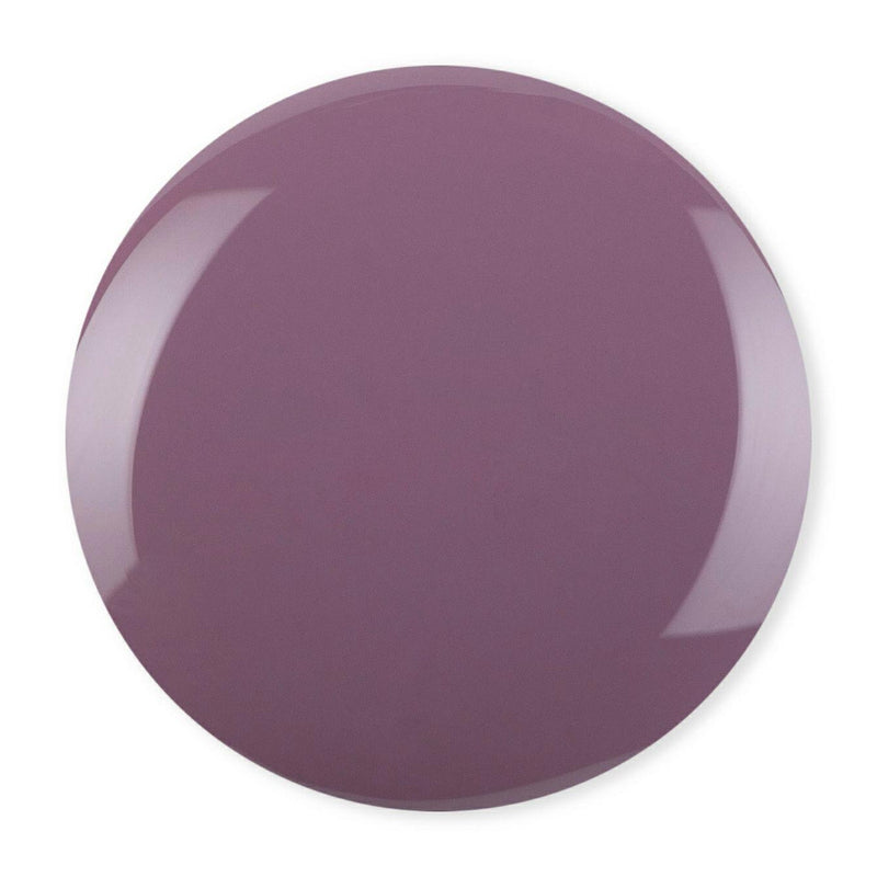 Dark mauve Nail polish droplet from DeBelle with white background 