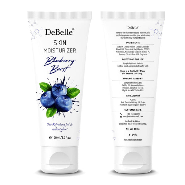 DeBelle Skin Moisturizer Blueberry Burst 100 ml - DeBelle Cosmetix Online Store