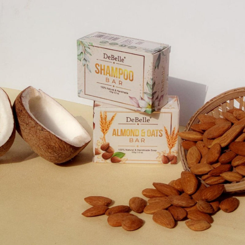 soap enriched with natural goodness of almond, oats, perfect blend for healthy and glowing skin.