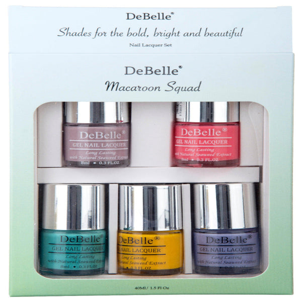 Nail polish that is enriched with hydrating and nourishing seaweed extract,Nail polish with self leveling formula , Salon like gel nail polish 
