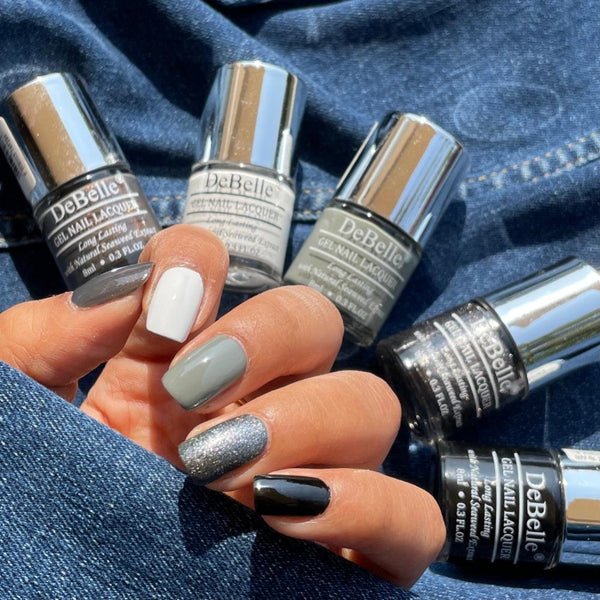 Nail polish that is enriched with hydrating and nourishing seaweed extract,High shine nail polish ,Made in india nail polish ,High quality nail polish 
