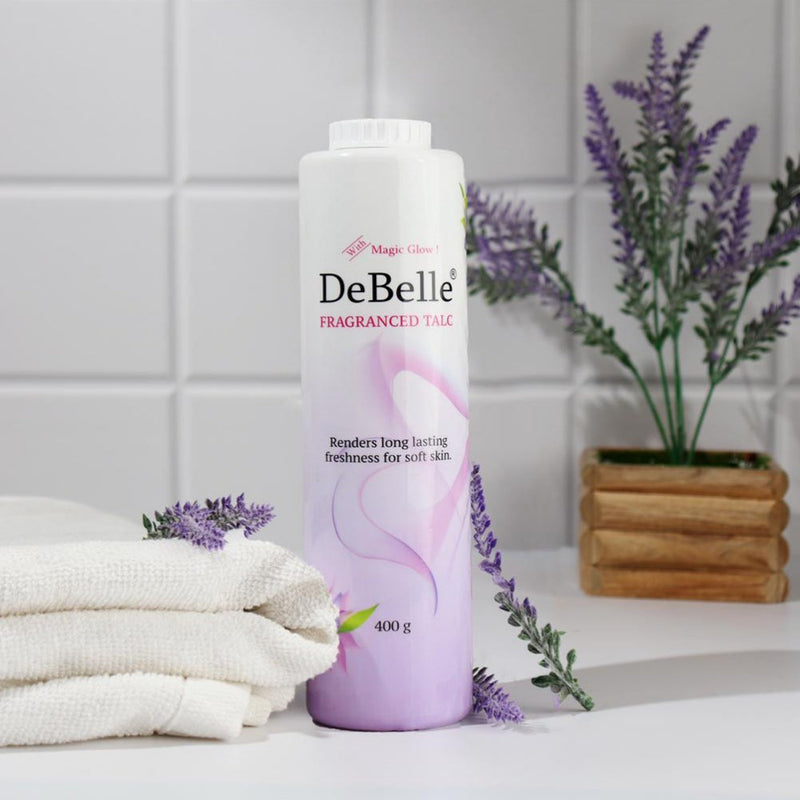 DeBelle Fragranced Talc 400g DeBelle Talc Even Skin Tone