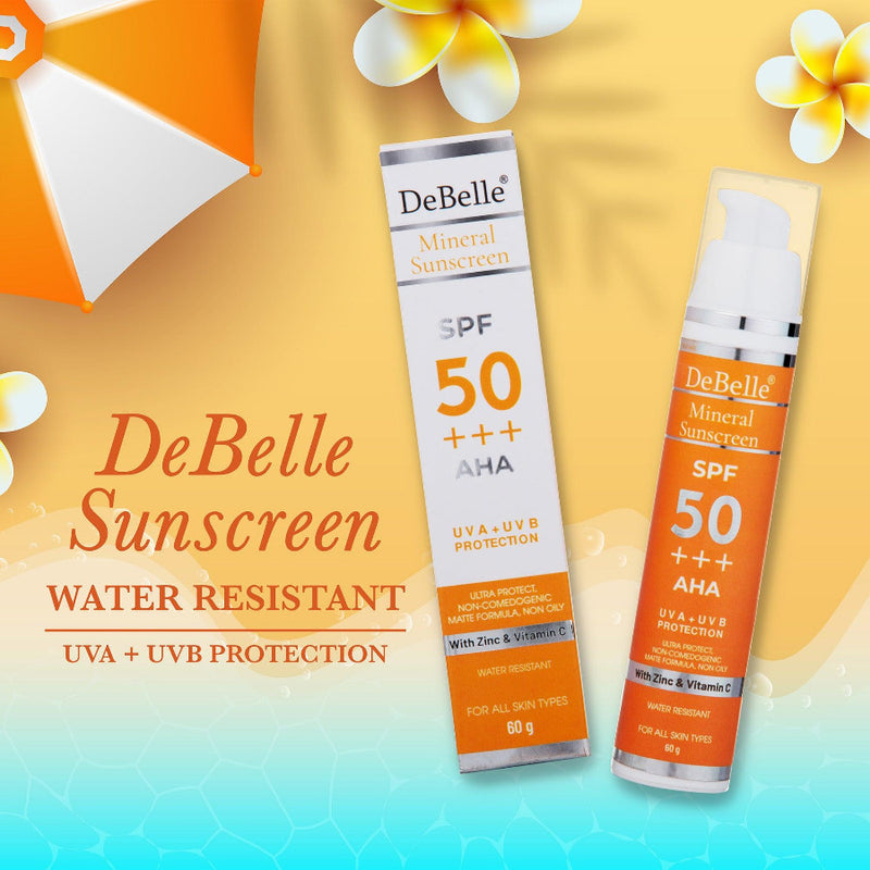 DeBelle Mineral Sunscreen SPF 50+++ - DeBelle Cosmetix Online Store