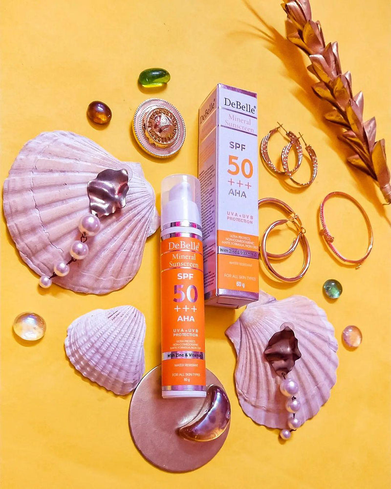 DeBelle Mineral Sunscreen SPF 50+++ - DeBelle Cosmetix Online Store