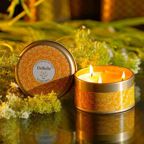 premium wax and lead free wicks, graceful burn