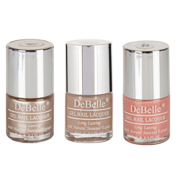 Three lovely colors to gift your mother this Christmas.Make her feel young again with these shades.Buy at Debelle cosmetix Online Store.