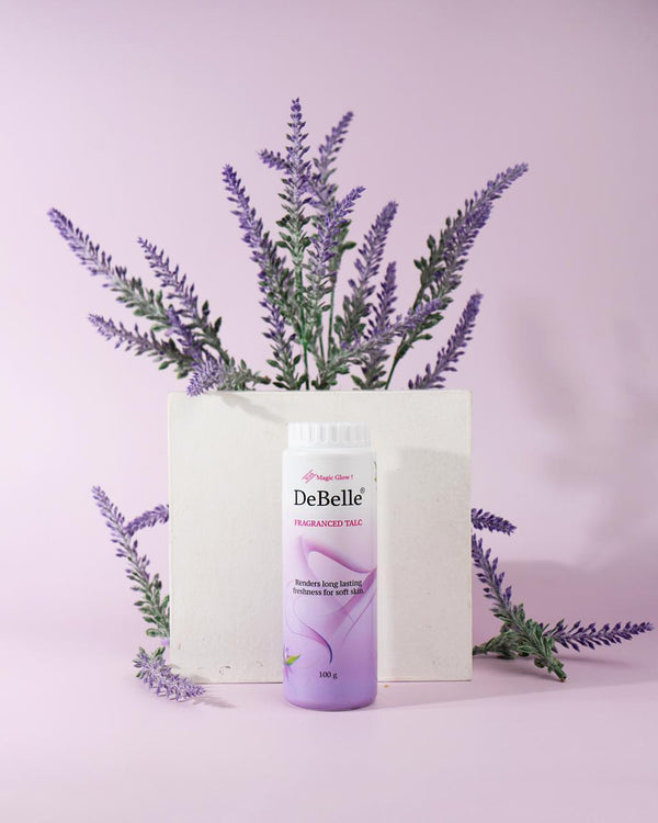DeBelle Fragranced Talc Combo of 2 (100g each) - DeBelle Cosmetix Online Store