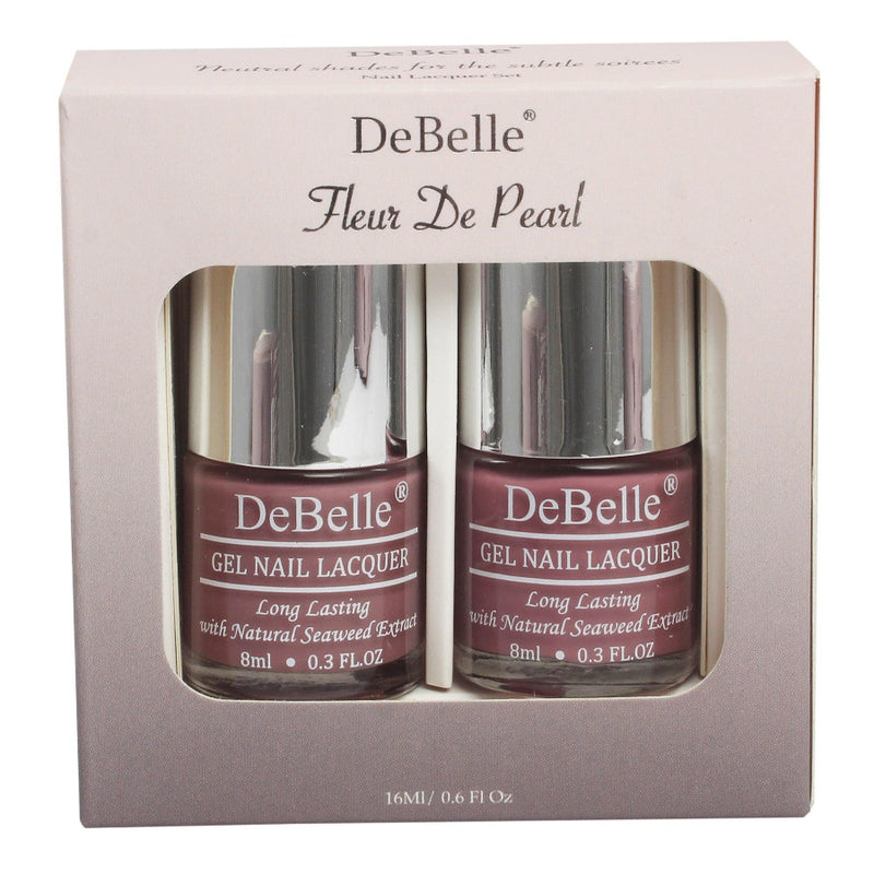 The combo of these two elegant shades of  mauve will make an ideal gift. Buy this combo of Majestique and Laura Aura at DeBelle Cosmetix online store.