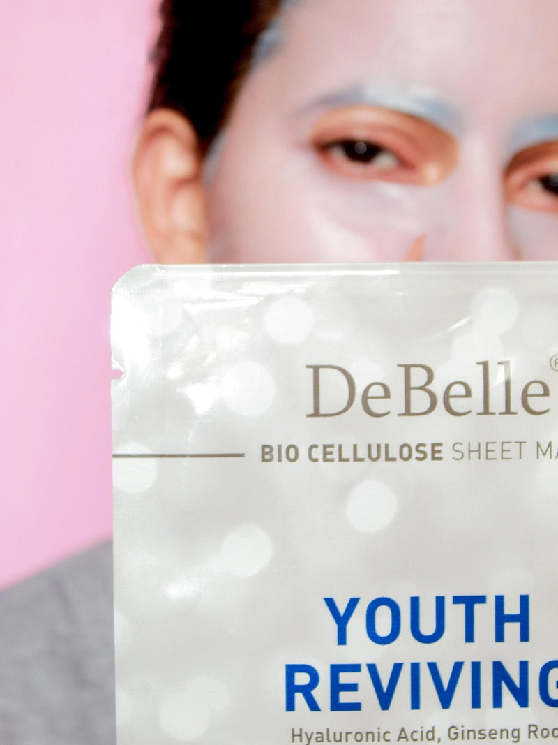 DeBelle Bio Cellulose Sheet Mask - Youth reviving - DeBelle Cosmetix Online Store