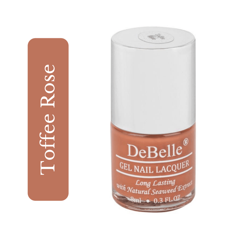 Debelle Choco Brown Lacquer Bottle wiith the front look against a white background.  