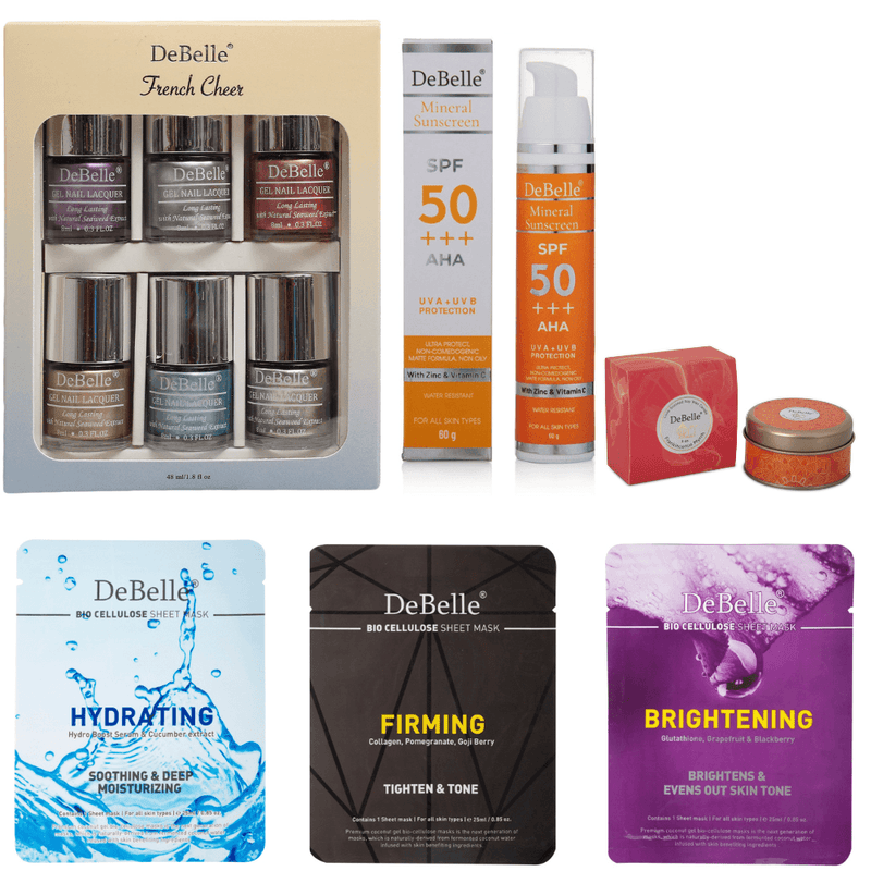 Warm colors to gift your friend. Sure to chase away the winter blues .Available at Debelle Cosmetiix On Line store.