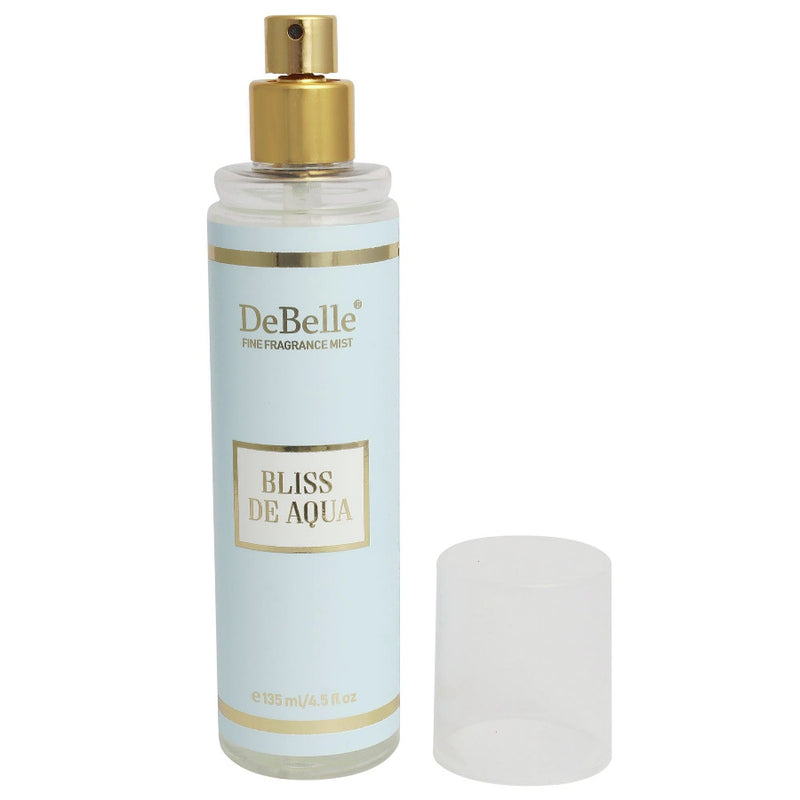 DeBelle Fine Fragrance Body Mist Bliss De Aqua - 135 ml - DeBelle Cosmetix Online Store