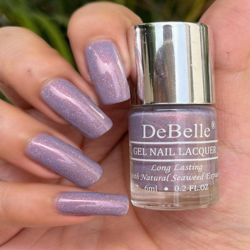 DeBelle Gel Nail Lacquers All Mademoiselle Mauve Collection Combo of 9 - DeBelle Cosmetix Online Store