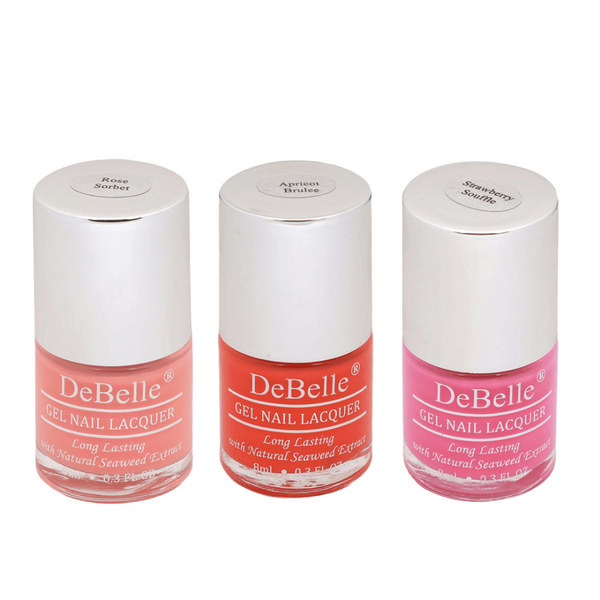 Three lovely colors to gift your mother this Christmas.Make her feel young again with these shades.Buy at Debelle cosmetix Online Store.