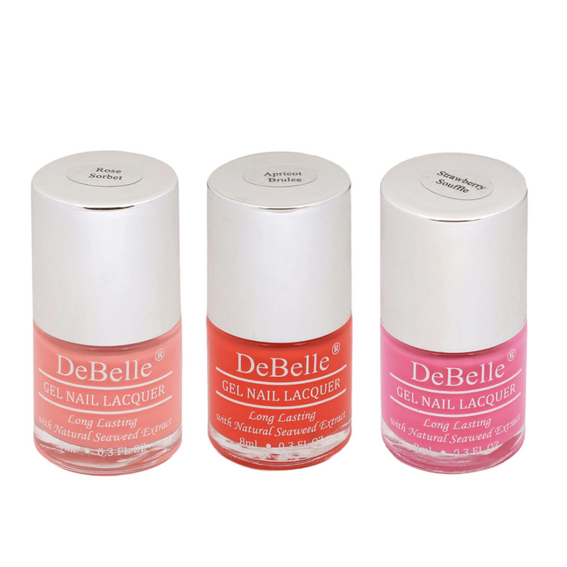 Three lovely colors to gift your mother this Christmas.Make her feel young again with these shades.Buy at Debelle cosmetix Online Store.