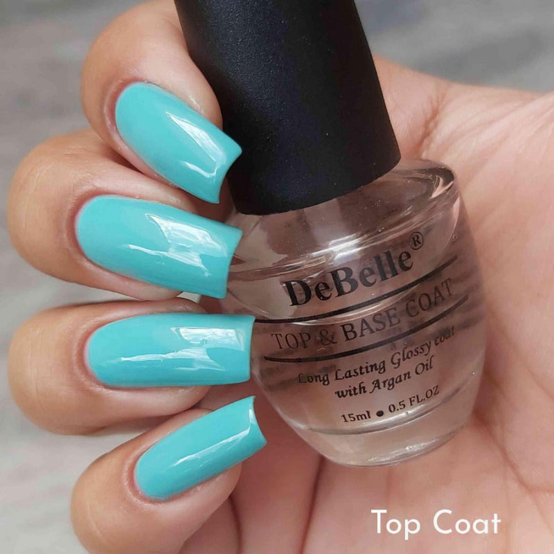 DeBelle Nail Polish Top & Base Coat 15ml - DeBelle Cosmetix Online Store