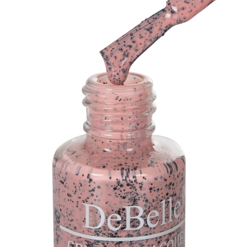 Dainty are your nails with DeBelle  gel nail color Inspiring Ira  at their tips. Buy this chip resistant , quick drying  nail color at DeBelle Cosmetix online store.