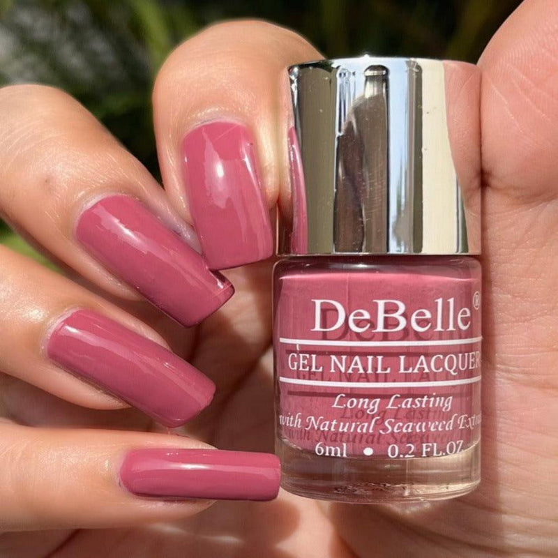 DeBelle Gel Nail Lacquers All Mademoiselle Mauve Collection Combo of 9 - DeBelle Cosmetix Online Store