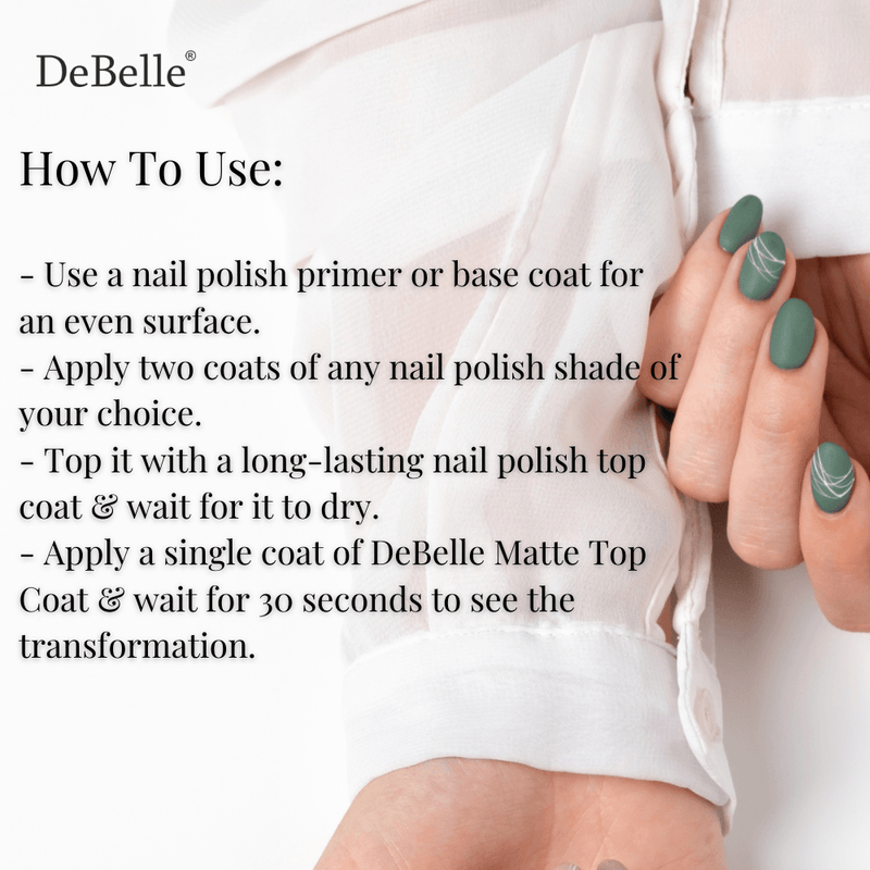 DeBelle Matte Top Coat ml - DeBelle Cosmetix Online Store