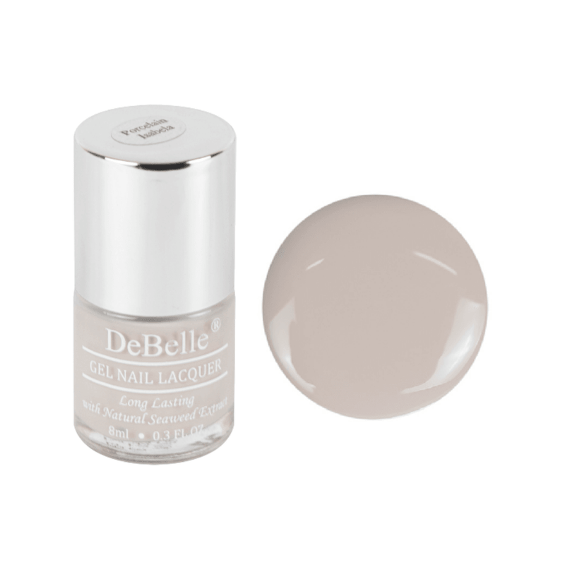 DeBelle Gel Nail Lacquer Porcelain Isabela (Porcelain Beige), 8ml - DeBelle Cosmetix Online Store